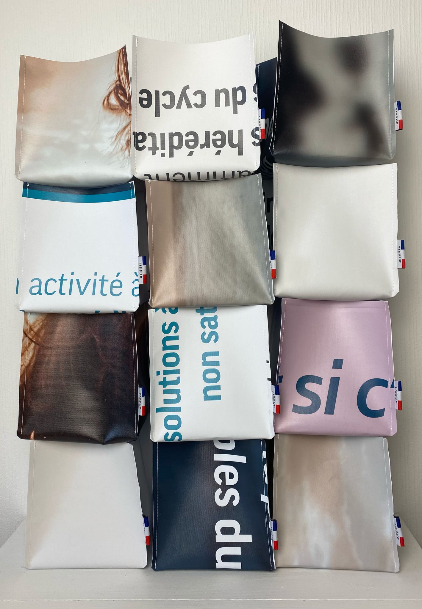 Vide poche en bâche recyclé