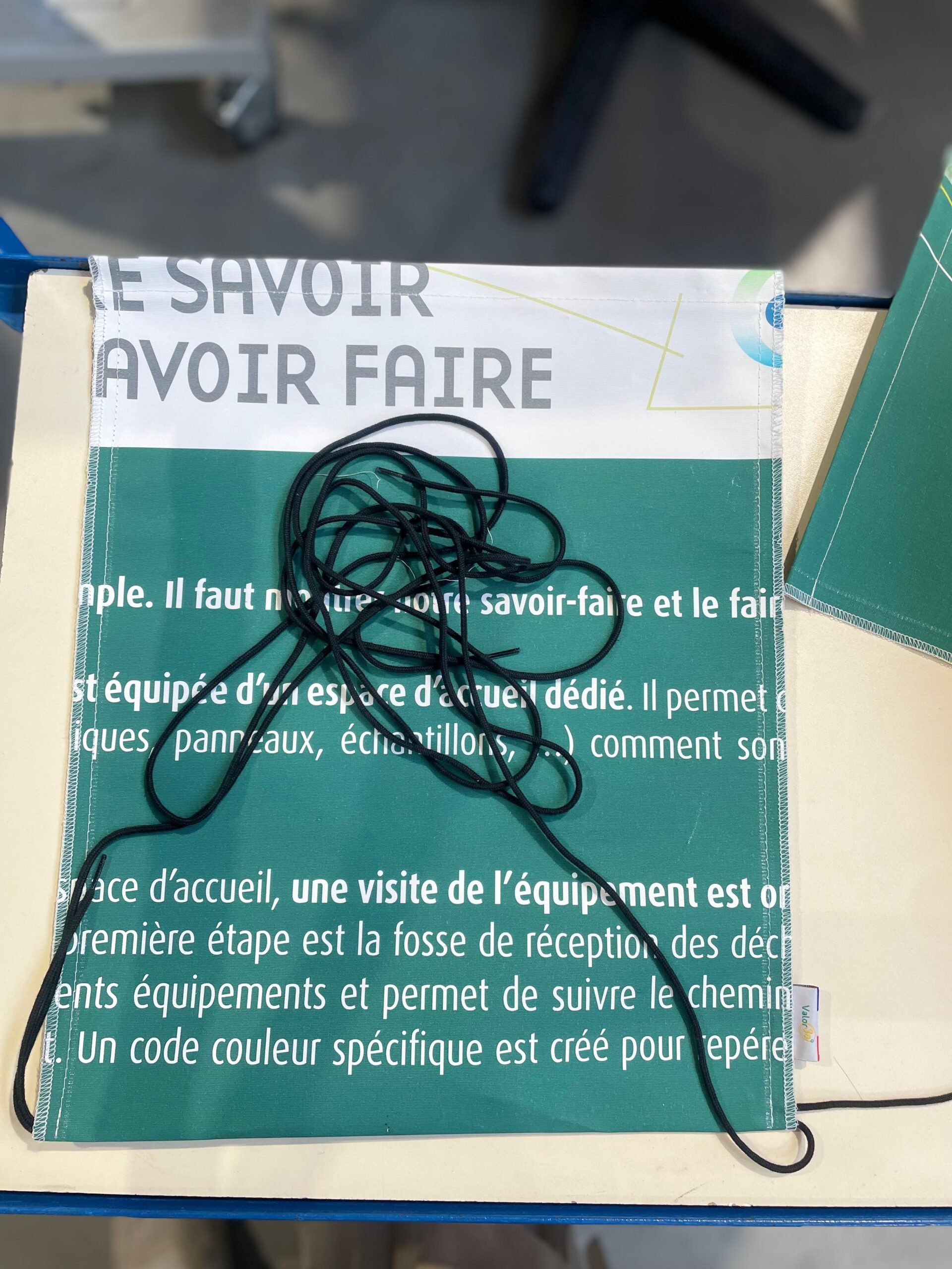 Recyclage kakémono entreprise