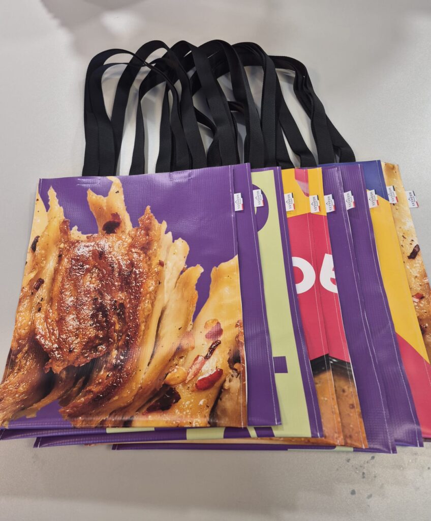 medelys x tissup recyclage kakemono