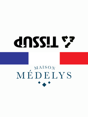 medelys x tissup recyclage kakemono
